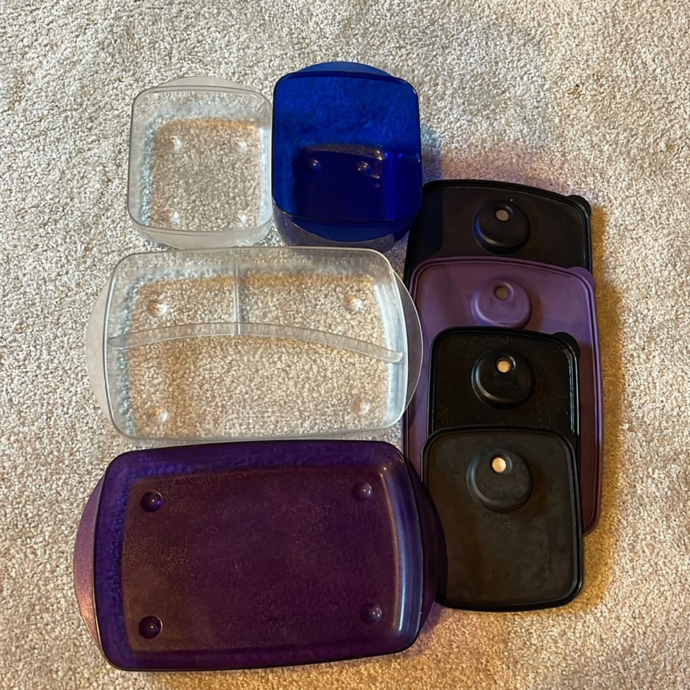 Tupperware rock and serve set